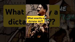 What Exactly a Dictator Do motivation dictator philosophy short [upl. by Tiram]