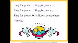 Sing For Peace by Denise Gagne Musicplay [upl. by Shriner768]