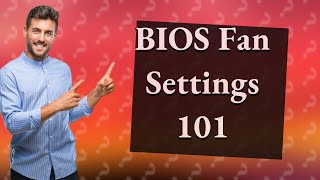 How do I access my BIOS fan settings [upl. by Ira]