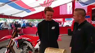 2018 Cole Seely amp Pingree Interview at San Diego Supercross [upl. by Louisa420]