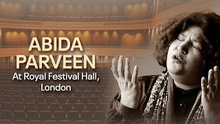 ABIDA PARVEEN AT ROYAL FESTIVAL HALL LONDON [upl. by Gualtiero]