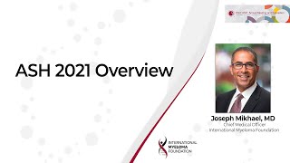 Top Multiple Myeloma Abstracts Presented at ASH 2021 [upl. by Ettenej]