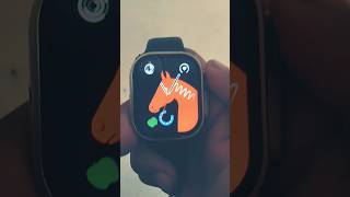 rs 500 ki ultra watch ultra smart watch mein net kaise chalayen smartwatch YouTube insta lover sma [upl. by Sahpec]