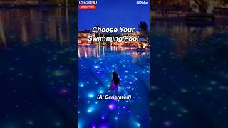 Ai draws your swimming pool ai midjourney fyp trending shorts shortsfeed aiart reels [upl. by Naoma543]