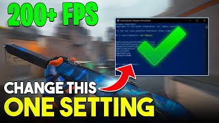 Change this FEW SETTING Now to Boost FPS in ALL GAMES  New Method 2024 [upl. by Ainotna]