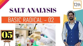 Salt Analysis5  Basic Radicals2  Confirmatory Test Group 1 and 2  Supertrick for Basic Radicals [upl. by Sregor]