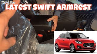 Swift 2024 💯 Proper Armrest installation  Best Car Armrest  Car Armrest diy fitting [upl. by Nnayelhsa]