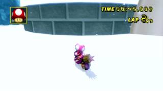 【MKW CT BKT】Rosalinas Ice World Glitch  102384  ☆Sam F☆ [upl. by Sabu154]