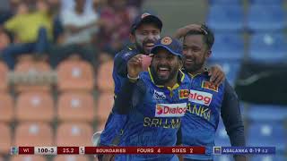 Sri Lanka vs West Indies 1st ODI Highlights  Asalanka 77 Madushka 69  SL Take 10 Lead [upl. by Chlo]