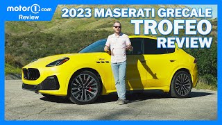 2023 Maserati Grecale Trofeo Review  True Trident SUV [upl. by Sjoberg]