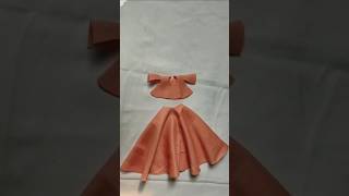 Skirt and Top cutting Easy trick easytips fashion [upl. by Jaco551]