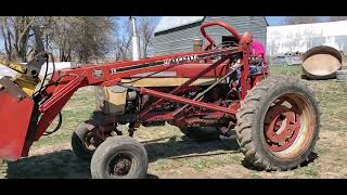 1961 Farmall 560 Tractor W Farmhand F11 Loader  Selling on BigIron Auctions  May 24 2023 [upl. by Eiram823]