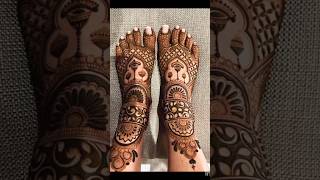 Bridal legs Mehndi designs trending wedding shorts yt viral [upl. by Badr]