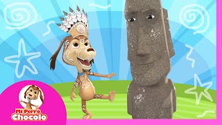 🐾 EL SHOW DEL PERRO CHOCOLO  🏝️IORANA PEHE KOE 🗿  CANCIONES INFANTILES [upl. by Trinia]