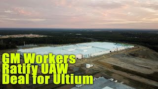 GM Workers Ratify UAW Deal for Ultium [upl. by Corena]