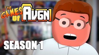 ASMR  GAMES OF AVGN SEASON 1 COMPILATION  Over 5 Hours [upl. by Shelden]