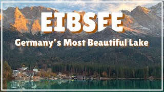 Is it Any Good We Rode Bikes to Germanys Stunning Alpine Lake  Eibsee GarmischPartenkirchen [upl. by Aitekram]