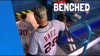 MLB Getting Benched Compilation [upl. by Chiles983]