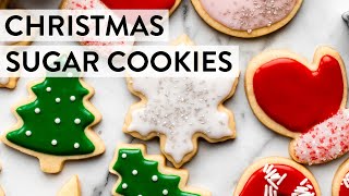 Christmas Sugar Cookies with Easy Icing  Sallys Baking Recipes [upl. by Ambrosia314]