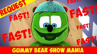 Gummerish Gets 10 FASTER Every 10 Seconds Special Request  Gummy Bear Show MANIA [upl. by Astera]