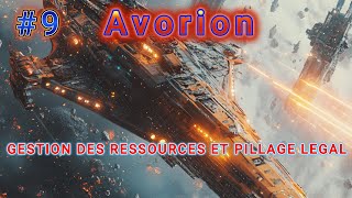 Avorion FR 9 GESTION DES RESSOURSES ET PILLAGE LEGALE [upl. by Ezalb]