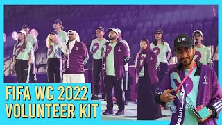 Unboxing FIFA World Cup Qatar 2022 Volunteer Uniform  Exclusive Look [upl. by Aivilo]