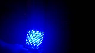 Vellemans 5x5x5 3D Light Cube Demonstration K8018B [upl. by Blackmun216]