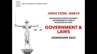 HKU IDAY 2022 6810 HKU Government and Laws Admissions Talk [upl. by Egan584]