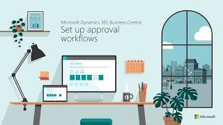 How to set up approval workflows in Dynamics 365 Business Central [upl. by Eirrak]