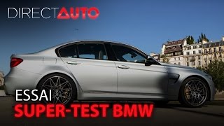 Essai  SUPERTEST BMW [upl. by Nangem]