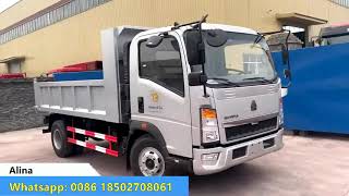 SINOTRUK HOWO small dump truck from 3ton to 10ton [upl. by Anyat]