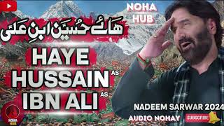 Haye Hussain Ibn Ali  Nadeem Sarwar  45th NOHA HUB [upl. by Tur]