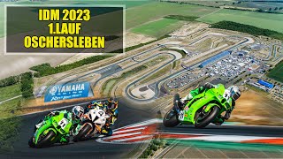 1RENNEN  1SIEG  IDM ProSuperStock 1000  Oschersleben 2023 [upl. by Jair]