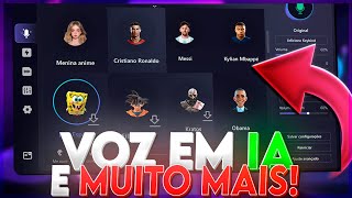 O MELHOR MODIFICADOR DE VOZ COM VÁRIAS VOZES FEMININAS E DE FAMOSOS  MUITO REAIS🎙️🚀 [upl. by Letch264]