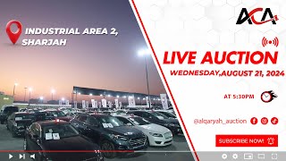 AL QARYAH CARS AUCTION  INDUSTRIAL AREA 2 SHARJAH  WEDNESDAY 21 AUGUST 2024 [upl. by Hopkins]