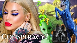 Conspiracy Blucifer the veiny horse is low key demonicMurderMysteryampMakeup GRWM  Bailey Sarian [upl. by Evelc502]