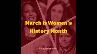 Celebrating Womens History Month March 2024 [upl. by Ariaek]