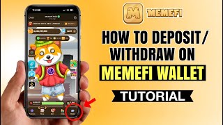 How to DEPOSIT or WITHDRAW on MemeFi Wallet  NonCustodial  Telegram Tutorial [upl. by Madelina365]