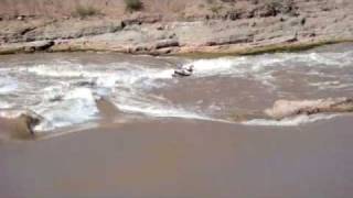 Dories in Pearce Ferry Rapids [upl. by Inohs]