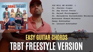 The Big Bang Theory  Freestyle Version  Barenaked Ladies  Easy Guitar Chords  Pick and Play [upl. by Calder878]