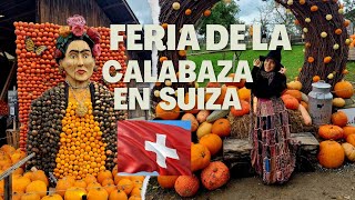 Festival de la CALABAZA en SUIZA Jucker farm [upl. by Peugia]