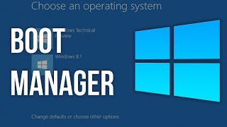 Windows 10 Boot Manager [upl. by Malsi]