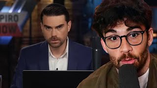 Ben Shapiro Calls Out Hasan over IsraelPalestine coverage  Hasanabi reacts [upl. by Ledarf]