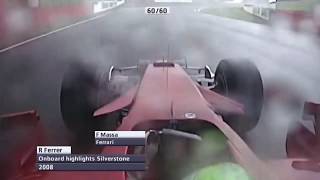 F1 Onboard Highlights F1 2008 R09 British Grand Prix [upl. by Nnylrac930]