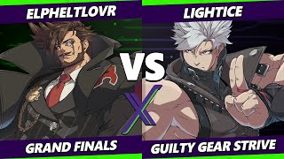 FX 585 GRAND FINALS  Lightice Chipp Vs elpheltlovr L Slayer Guilty Gear Strive [upl. by Llenwad]