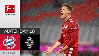 Decimated Bayern fall to Gladbach  Bayern München  Mgladbach 12  All Goals  MD18 – BL 2122 [upl. by Gordon349]