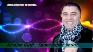 NICOLAE GUTA  SPUNE IUBITO SPUNE ZOOM STUDIO [upl. by Thorr257]