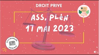 ASSEMBLÉE PLÉNIÈRE de la Cour de cassation 17 mai 2023 n° 2020559 [upl. by Ettenal486]