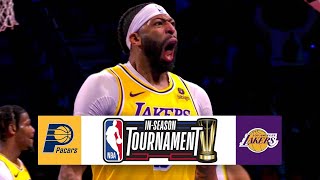 Lakers DEFEAT Pacers To Win Inaugural NBA InSeason Tournament I Game Recap I CBS Sports [upl. by Manon]