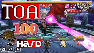 Trial of Ascension TOA 100 Hard  Summoner War Lyrith Boss Stage [upl. by Townie294]